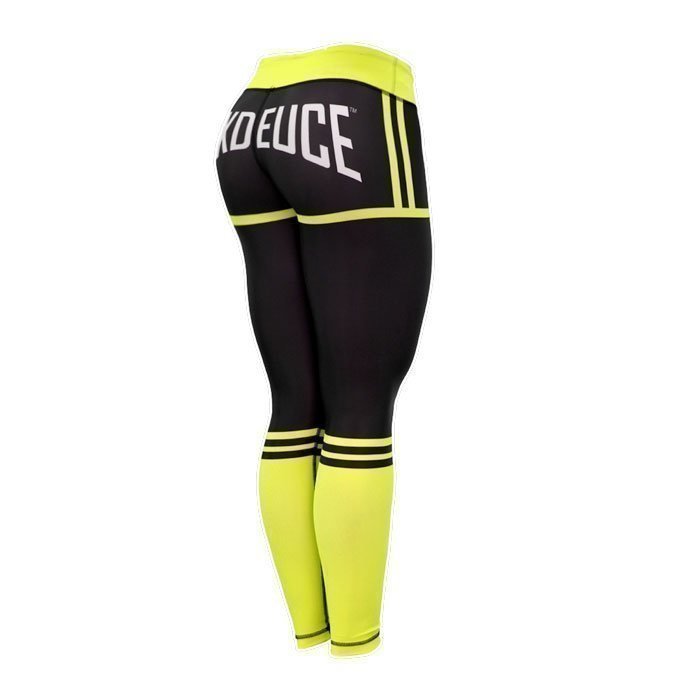 Six Deuce X-Fit Uno Fitness Leggings black/yellow M