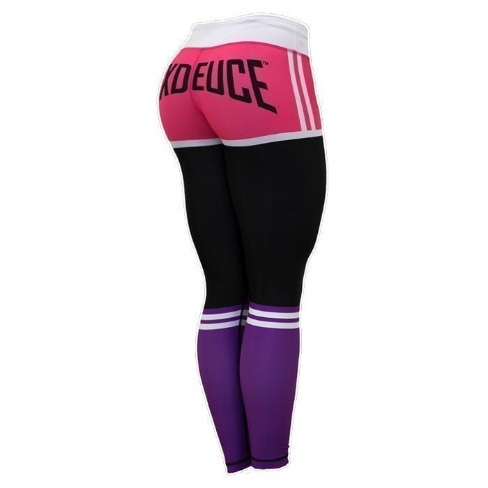 Six Deuce X-fit Dos Fitness Leggings black/pink/purple L