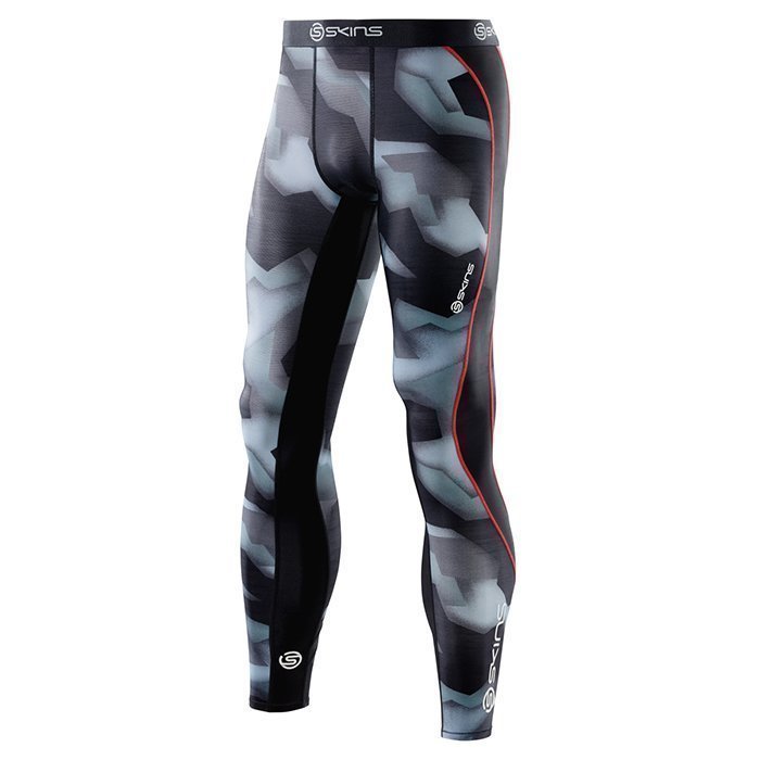 Skins DNAmic Men Long Tights Glitch Camo L