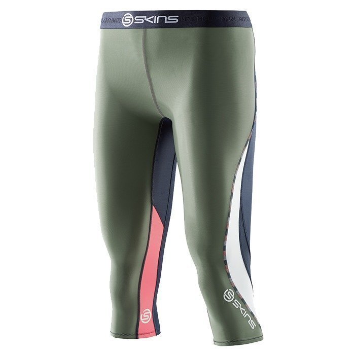 Skins DNAmic Women 3/4 Tights Midnight/Sage L