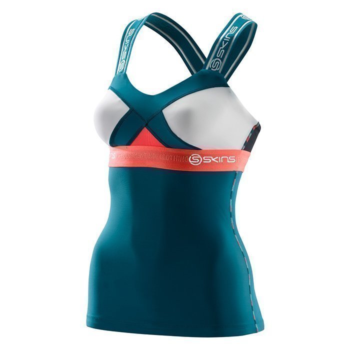 Skins DNAmic Women Tank Top Cerulean L