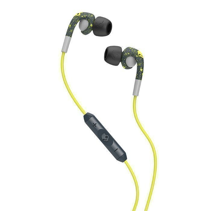 Skullcandy FIX IN EAR Dark Gray/Light Gray/Hot Lime w/Mic3