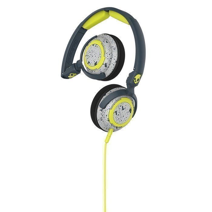 Skullcandy LOWRIDER Dark Gray/Light Gray/Hot Lime w/ Mic 1