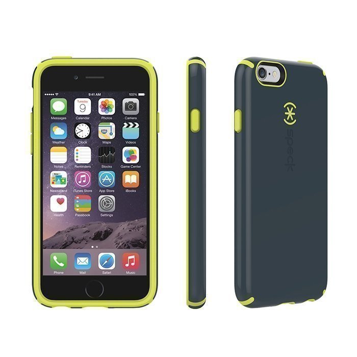 Speck iPhone 6/6s CandyShell Charcoal Grey/Antifreeze Yellow