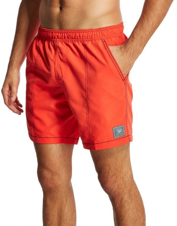 Speedo 16" Trim Swim Shorts Lobster