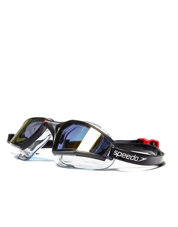 Speedo Aquapulse Max Mirror Goggles Musta