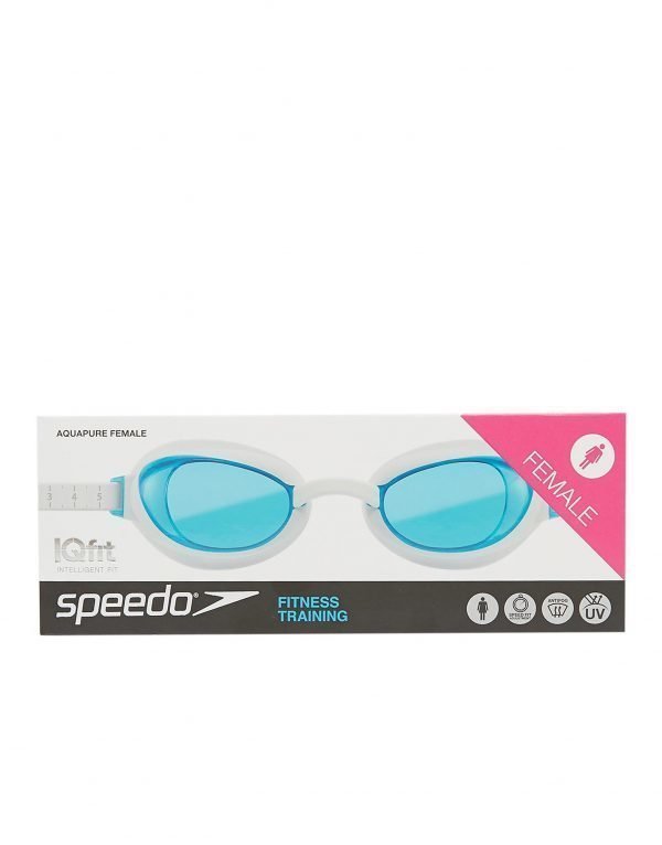 Speedo Aquapure Iqfit Goggles Valkoinen