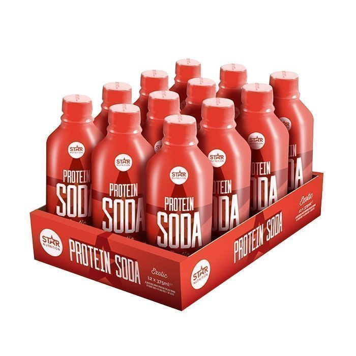 Star Nutrition 12 x Protein Soda 375 ml