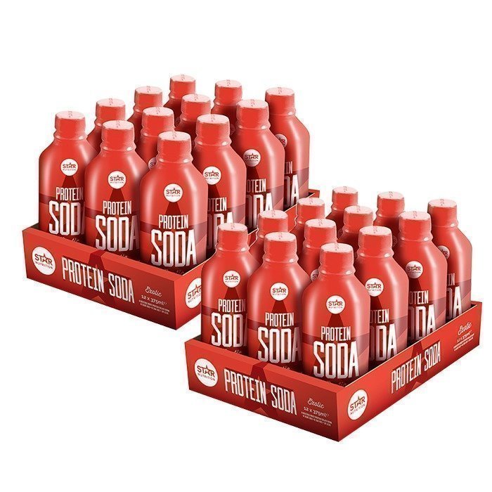 Star Nutrition 48 x Protein Soda 375 ml