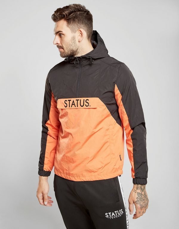 Status Derby Pullover Jacket Musta