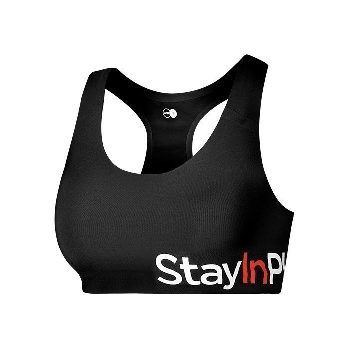 Stay In Place Active Sports Bra AB black L