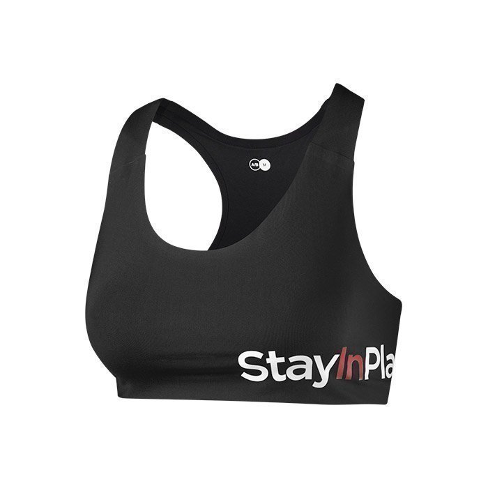 Stay In Place Active Sports Bra CD black L