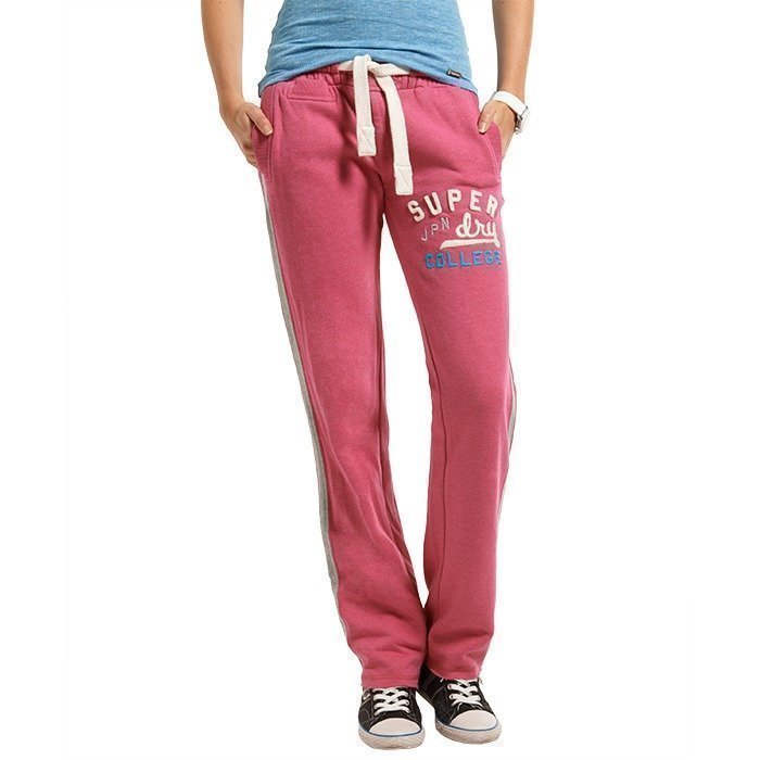 Superdry Applique College Hockey Jogger Candy Pink XS