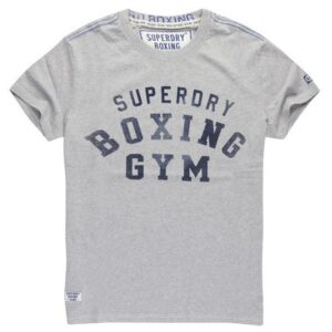Superdry Boxing Yard Tee Grey Marl M