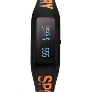 Superdry Fitness Tracker Urheilukello Musta