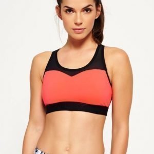 Superdry Gym Mesh Urheilurintaliivit Vaaleanpunainen