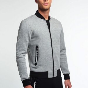Superdry Gym Tech Bomber Grey M