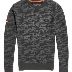 Superdry Gym Tech Embosesed Crew Camo