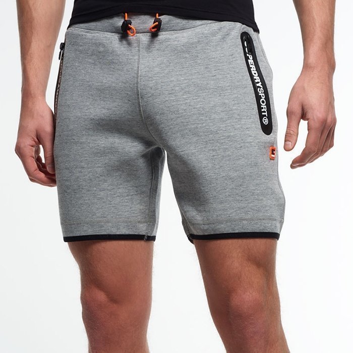 Superdry Gym Tech Slim Shorts Grey L