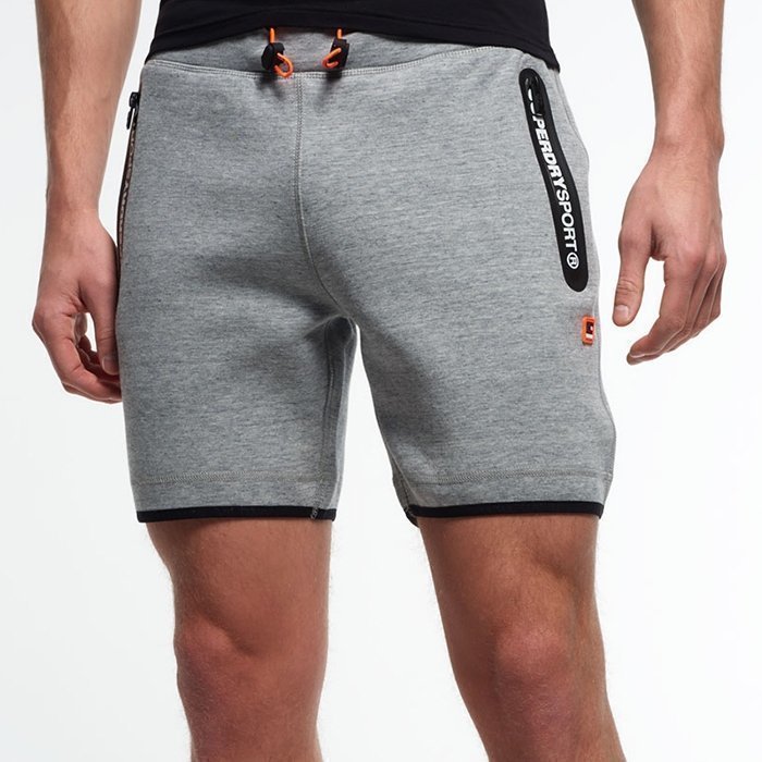 Superdry Gym Tech Slim Shorts Grey