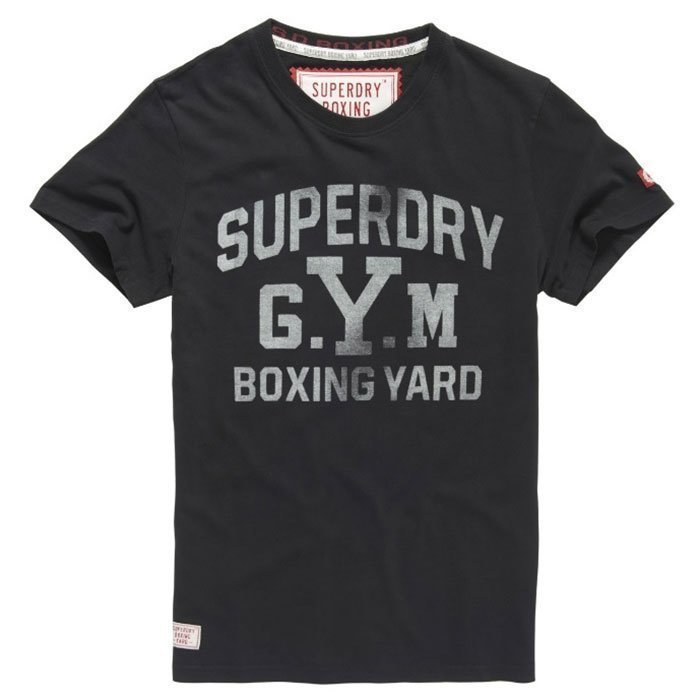 Superdry Men's Boxing Yard Tee Vintage Black M