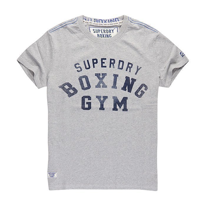 Superdry Men's Boxing Yard Tee White/Black L