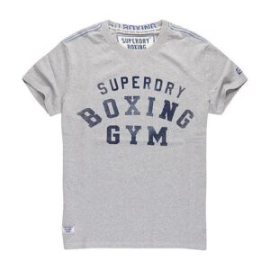 Superdry Men's Boxing Yard Tee White/Black XXL