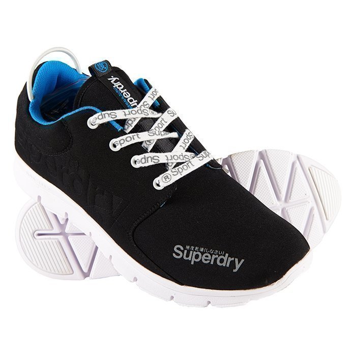 Superdry Men's Scuba Runner Black/White 10