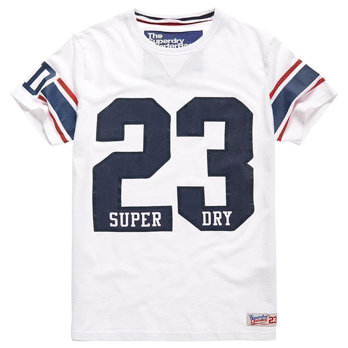 Superdry Men's Sideline Tee White L