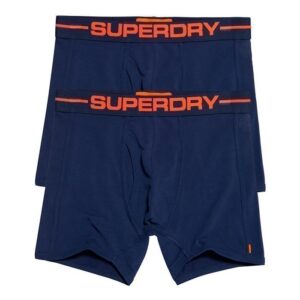 Superdry Men's Sport Boxer Double Pack Navy