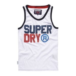 Superdry Men's Star State Vest White M