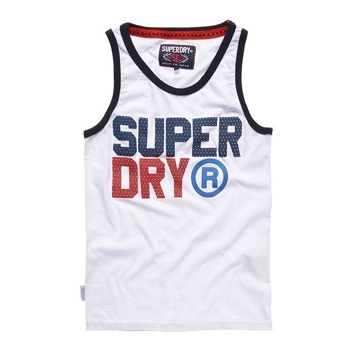 Superdry Men's Star State Vest White XL