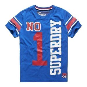 Superdry Men's Superiron Tee Blue M