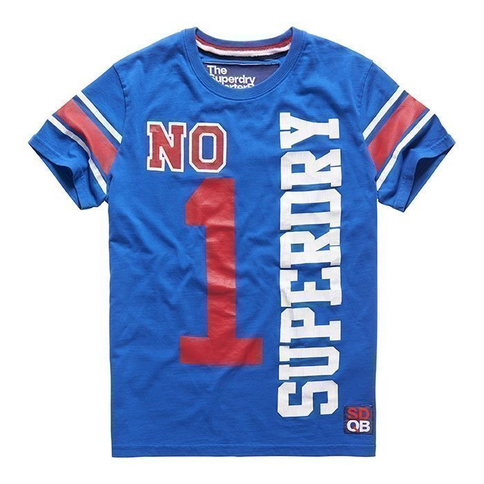 Superdry Men's Superiron Tee Blue M