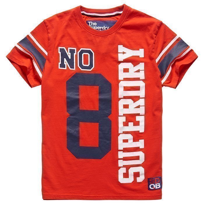 Superdry Men's Superiron Tee Red M