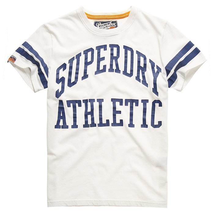 Superdry Men's Tiger Athletics Tee White L