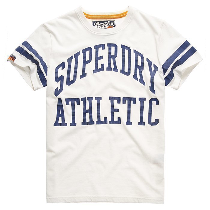 Superdry Men's Tiger Athletics Tee White M