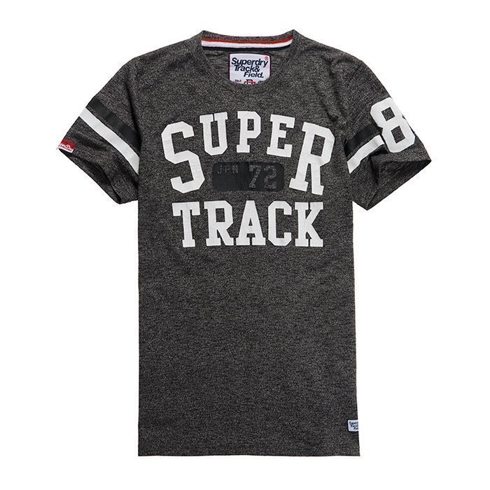 Superdry Men's Trackster Sprint Tee Black S