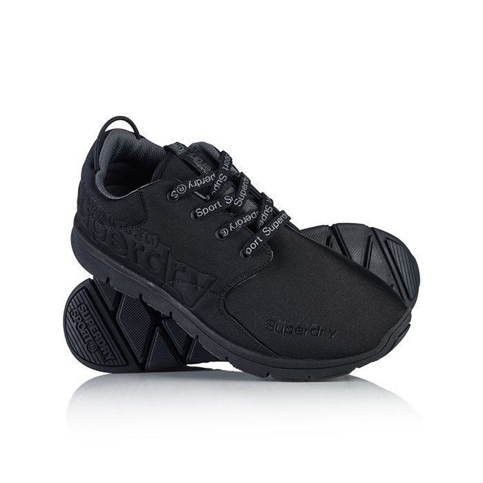 Superdry Scuba Runner Shoes Black/Black 7