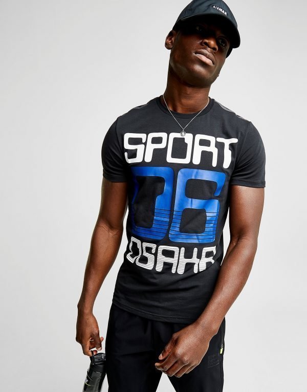 Superdry Sport 06 Osaka Short Sleeve T-Shirt Musta