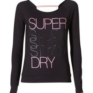 Superdry Sport Studio Drape Crew Paita