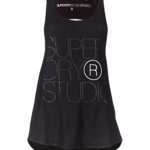 Superdry Sport Studio Drape Vest Treenitoppi