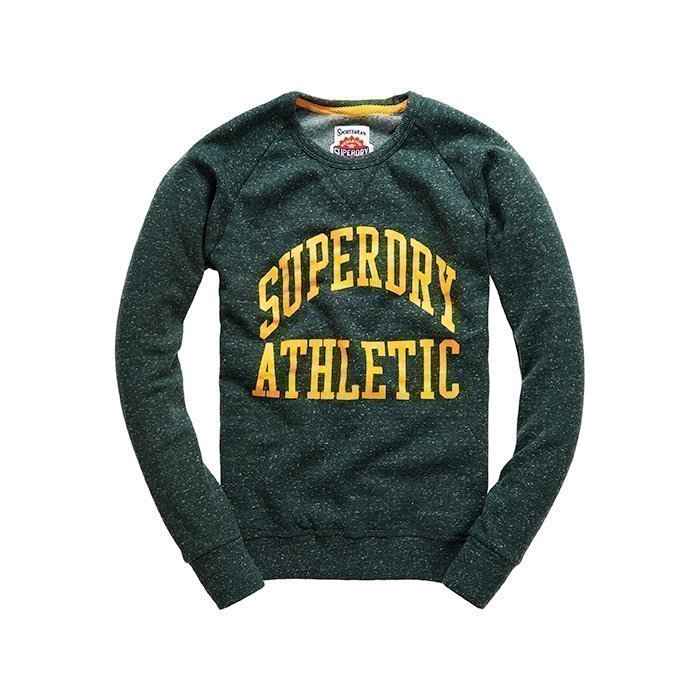 Superdry Tigers Athletics Crew Green L