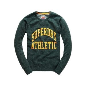 Superdry Tigers Athletics Crew Green M