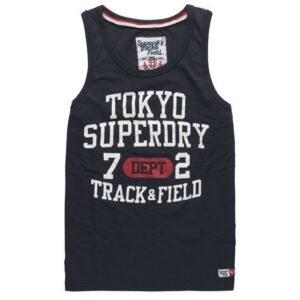 Superdry Trackster Vest Truest Navy