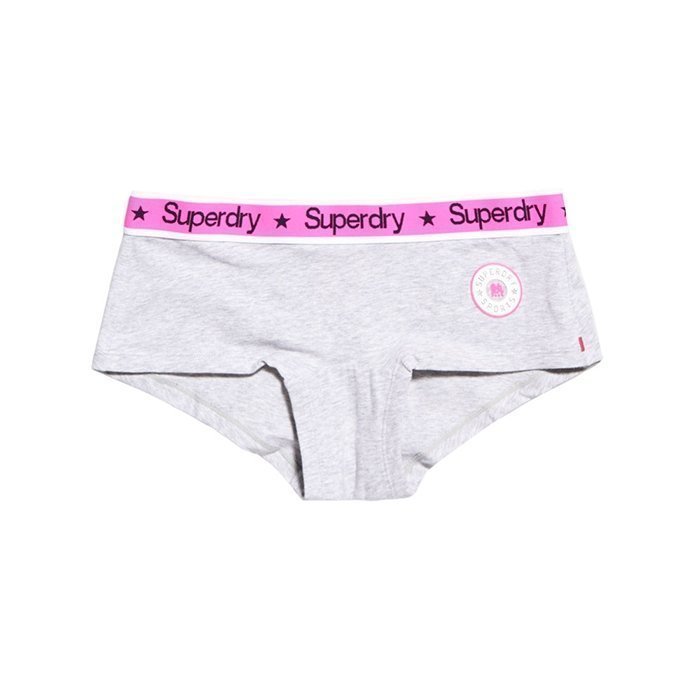 Superdry Women's Star Sport Boxer Grey L