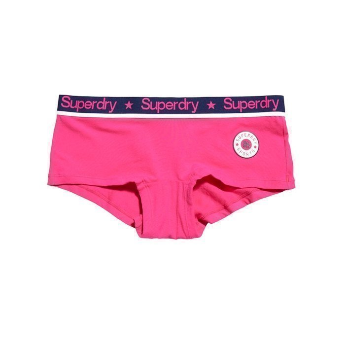 Superdry Women's Star Sport Boxer Pink L