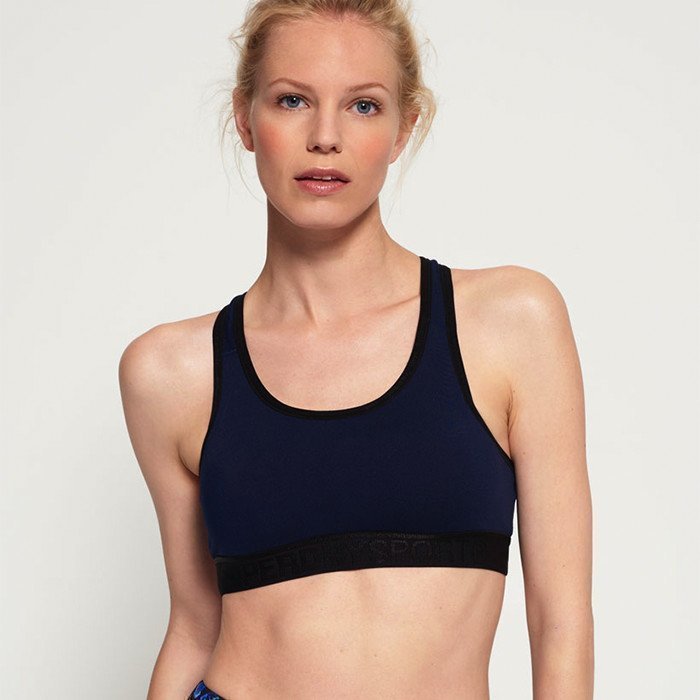 Superdry Women's Superdry Core Gym Bra Rich Navy L