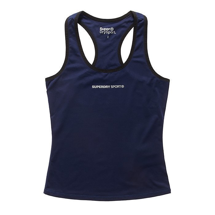 Superdry Women's Superdry Core Gym Vest Blue L