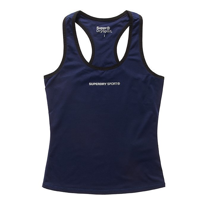 Superdry Women's Superdry Core Gym Vest Blue M